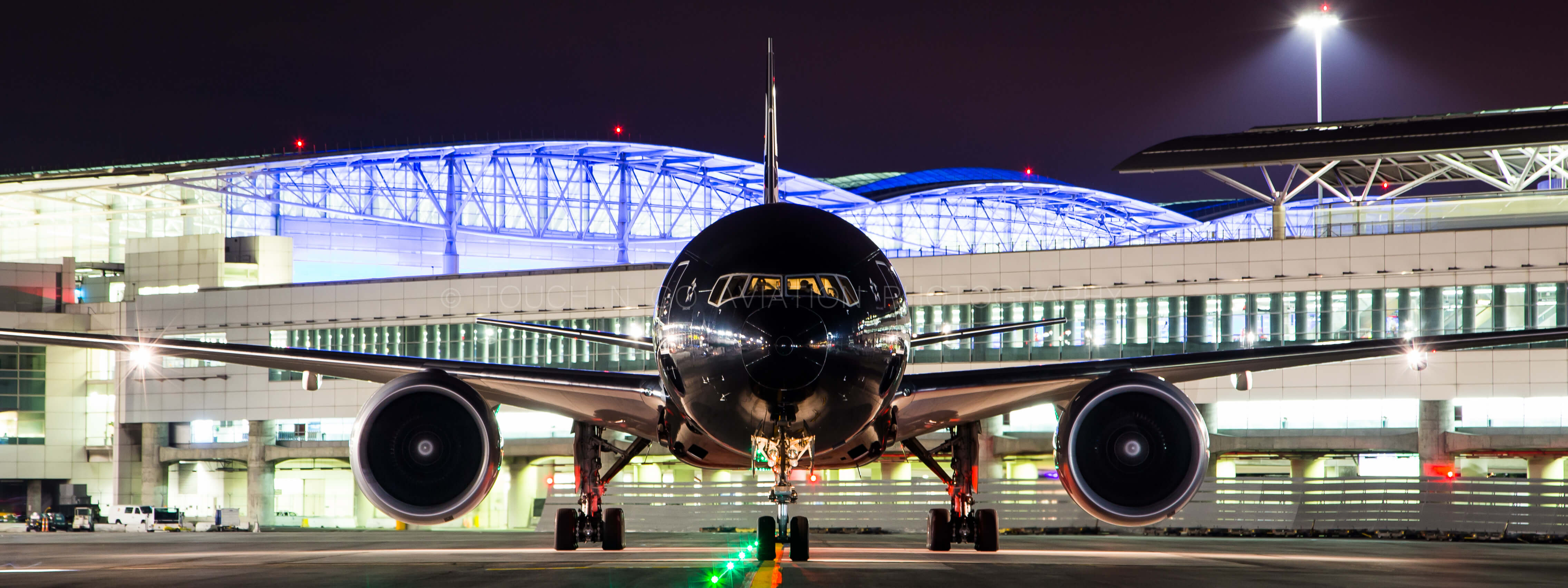 Air New Zealand All Blacks getting ready to taxi for the flight SFO to AKL.