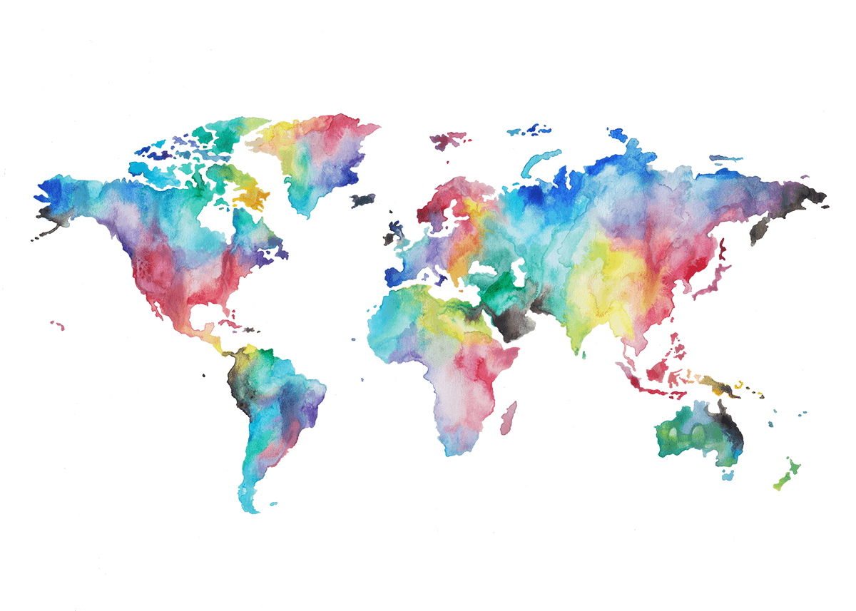 world map