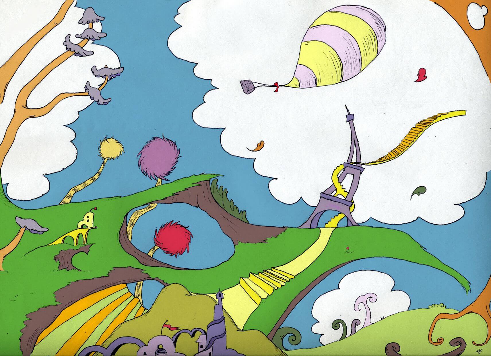 Dr. Seuss illustraion 3